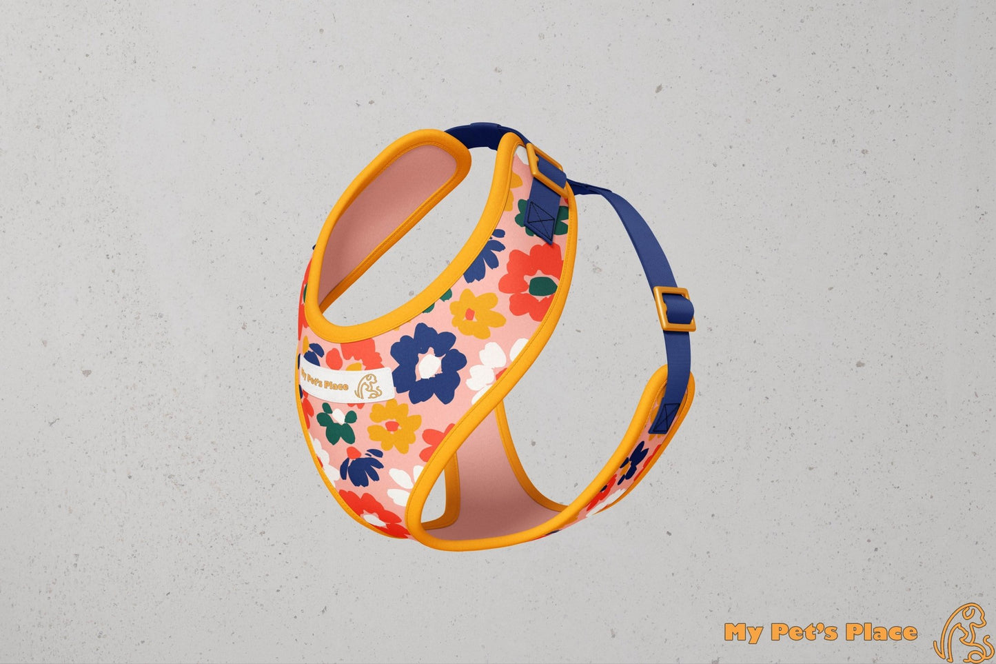 Flower Dog Harness-My Pet's Place