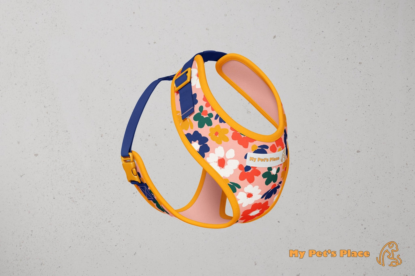 Flower Dog Harness-My Pet's Place