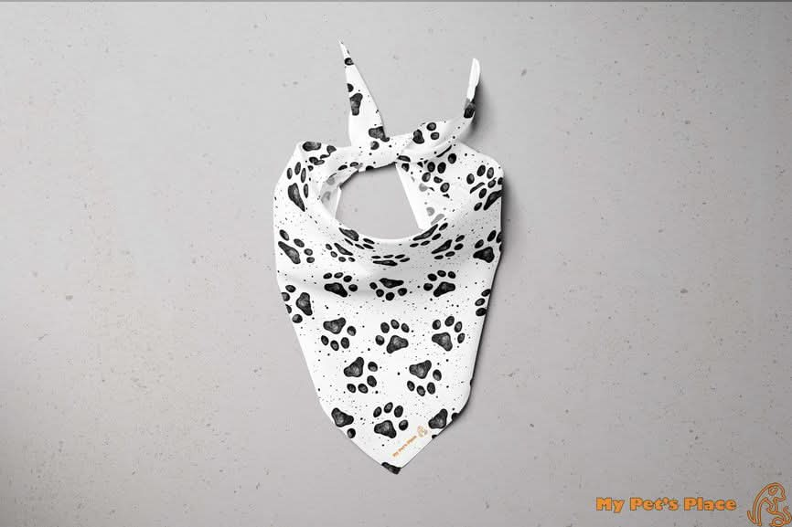 Pawfect dog bandana